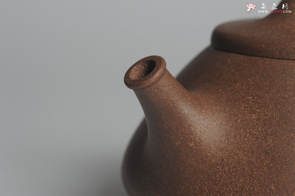 紫砂壶图片：美壶特惠 老段泥心舟石瓢 做工精致 茶人醉爱 - 宜兴紫砂壶网