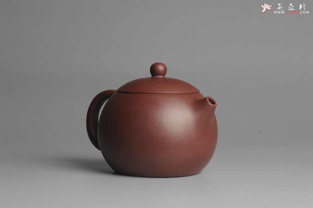 紫砂壶图片：全手工端庄秀雅倒把小西施 - 宜兴紫砂壶网