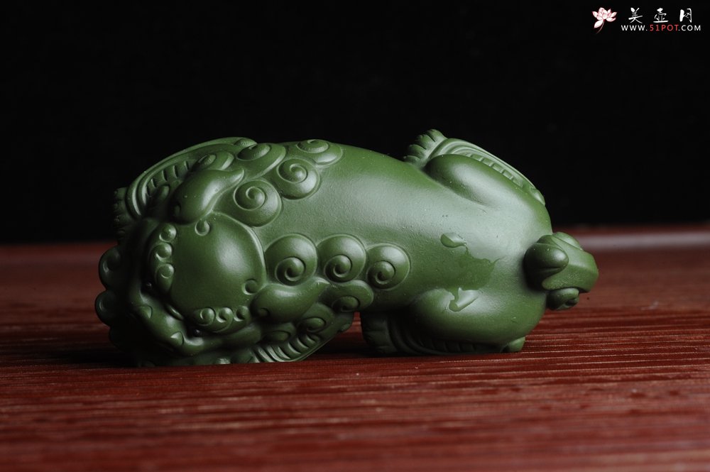 紫砂壶图片：紫砂貔貅茶宠 镇宅 神态细腻 做工精致 茶盘尤物 - 宜兴紫砂壶网