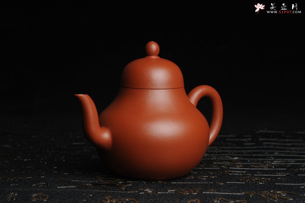 紫砂壶图片：端庄秀雅 精致全手工思亭壶  - 宜兴紫砂壶网