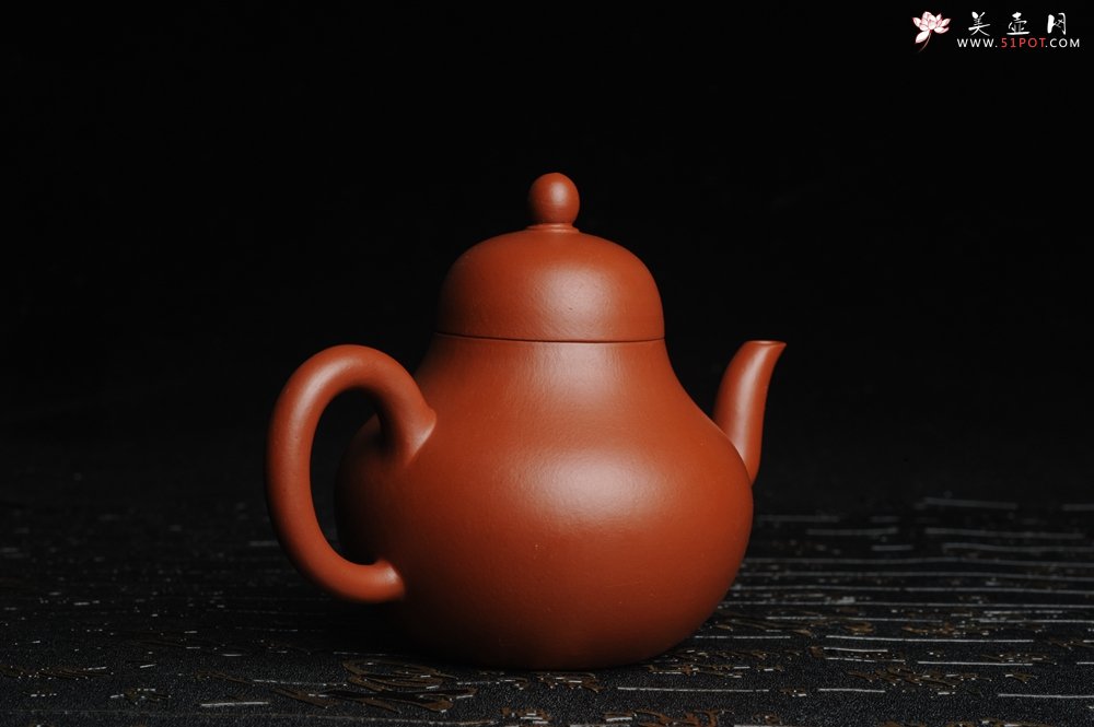 紫砂壶图片：端庄秀雅 精致全手工思亭壶  - 宜兴紫砂壶网