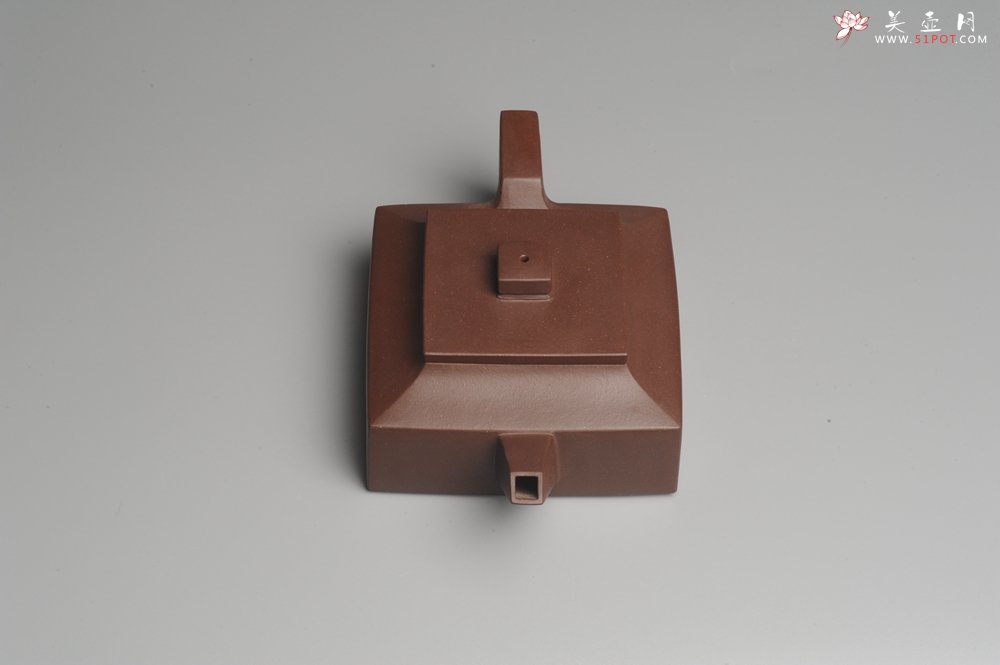 紫砂壶图片：美壶特惠 全手工精品方山逸士 线条流畅 - 宜兴紫砂壶网