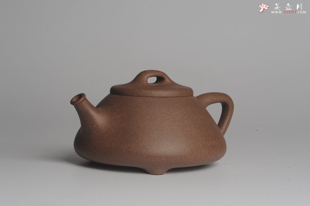 紫砂壶图片：美壶特惠 老段泥心舟石瓢 做工精致 茶人醉爱 - 宜兴紫砂壶网