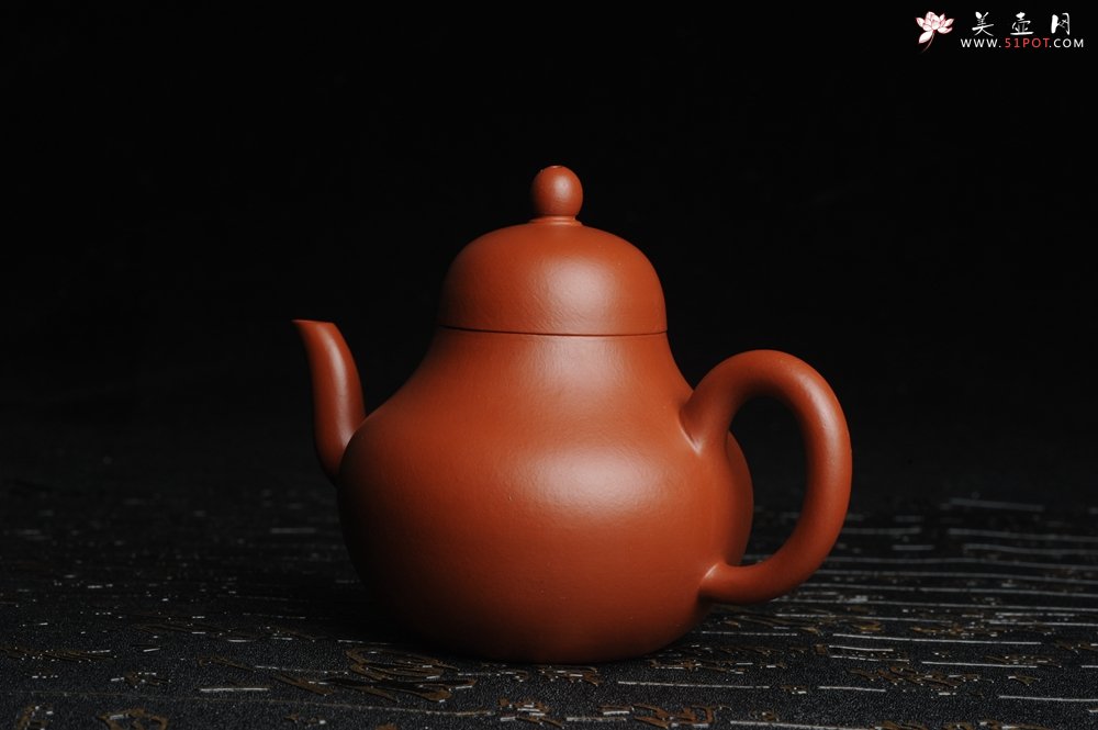 紫砂壶图片：端庄秀雅 精致全手工思亭壶  - 宜兴紫砂壶网