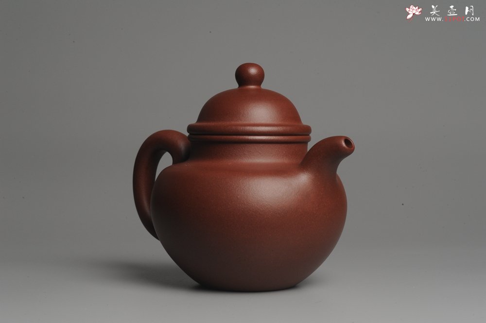 紫砂壶图片：油润底曹青 全手工寿珍掇球 深得老味 做工灰常好 请君细品 作品说话  - 宜兴紫砂壶网