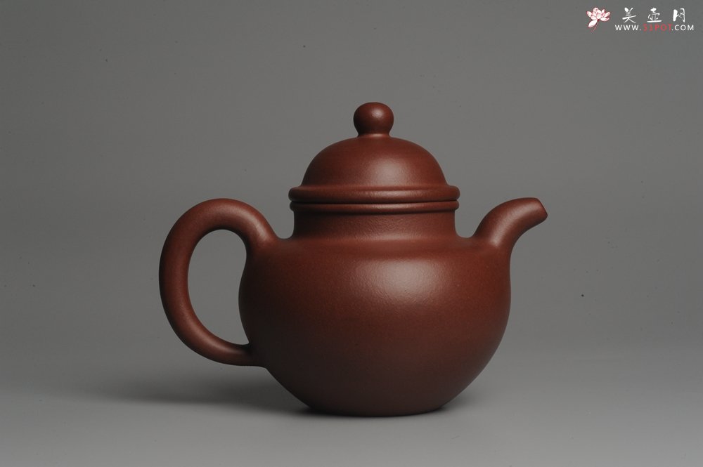 紫砂壶图片：油润底曹青 全手工寿珍掇球 深得老味 做工灰常好 请君细品 作品说话  - 宜兴紫砂壶网