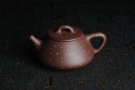 紫砂壶图片：实力派工艺师全手工铺砂平盖小石瓢 泥料优秀 实物更漂亮 - 宜兴紫砂壶网