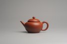 紫砂壶图片：小煤窑朱泥 全手工水平壶 端庄秀雅 - 宜兴紫砂壶网