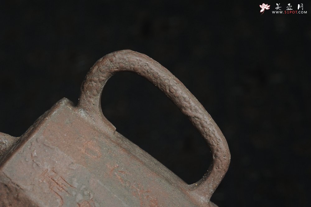 紫砂壶图片：美壶特惠 学苑派 仿龙文风格 青铜器质感 薄胎高秦权 - 宜兴紫砂壶网