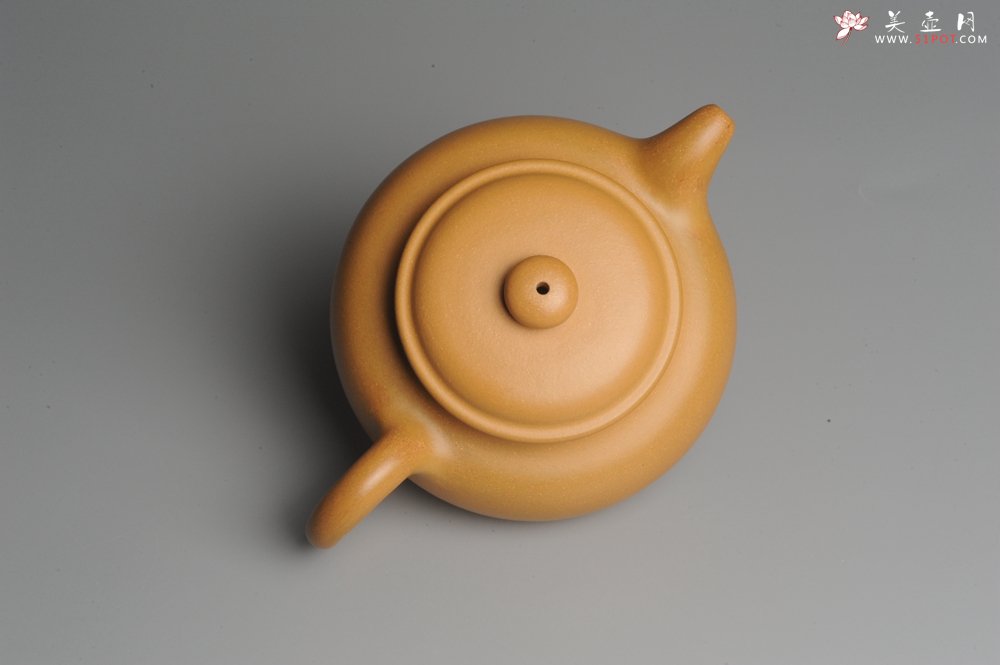 紫砂壶图片：灰常油润黄金段泥 全手工大亨仿古 古韵悠悠  - 宜兴紫砂壶网