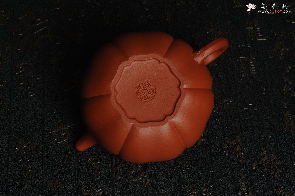 紫砂壶图片：精致朱泥葵仿古 难度太大 收缩大 实属不易 大口实用 - 宜兴紫砂壶网