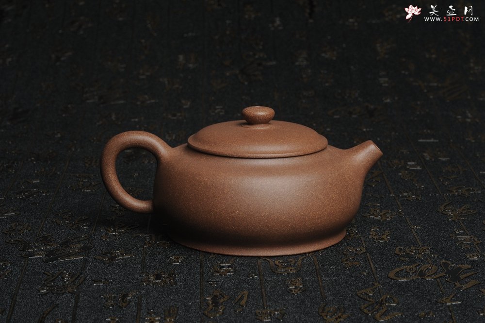 紫砂壶图片：美壶特惠 精致做工老段泥涌泉壶 茶人醉爱 - 宜兴紫砂壶网