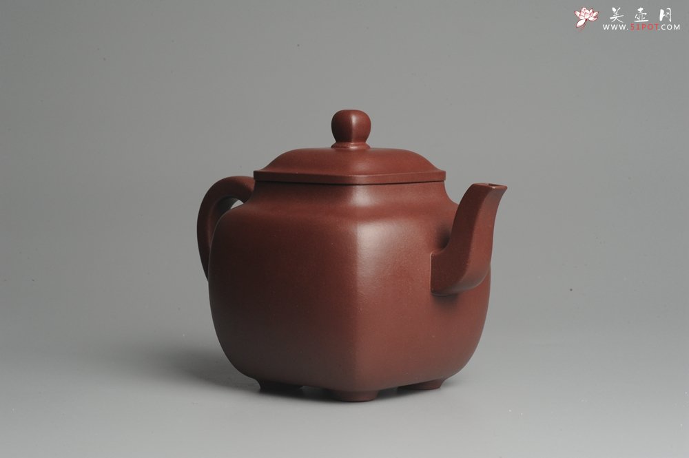 紫砂壶图片：实力派张海艳全手工鸣远四方 气势磅礴 用心之作 - 宜兴紫砂壶网