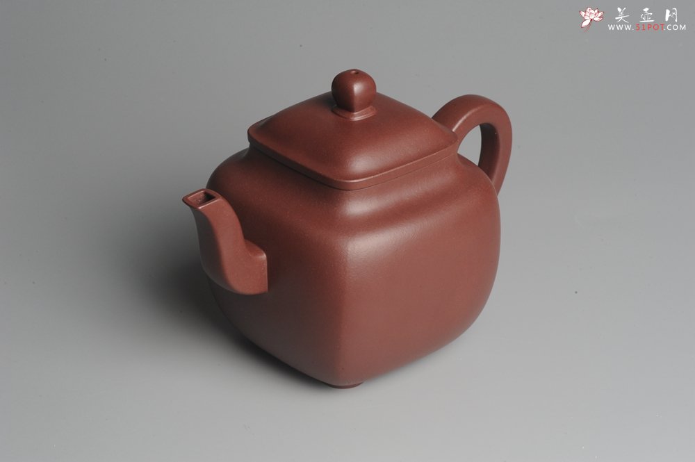 紫砂壶图片：实力派张海艳全手工鸣远四方 气势磅礴 用心之作 - 宜兴紫砂壶网