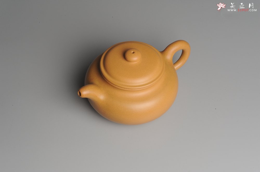 紫砂壶图片：灰常油润黄金段泥 全手工大亨仿古 古韵悠悠  - 宜兴紫砂壶网