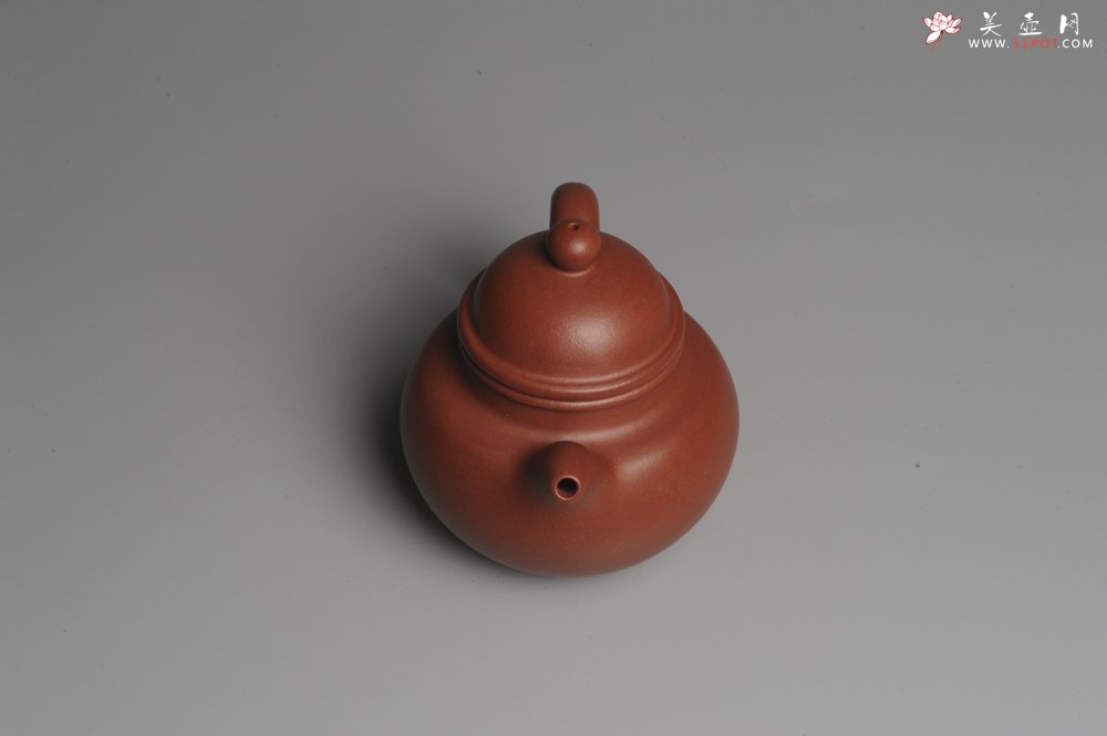 紫砂壶图片：油润底曹青 全手工寿珍掇球 深得老味 做工超好 - 宜兴紫砂壶网