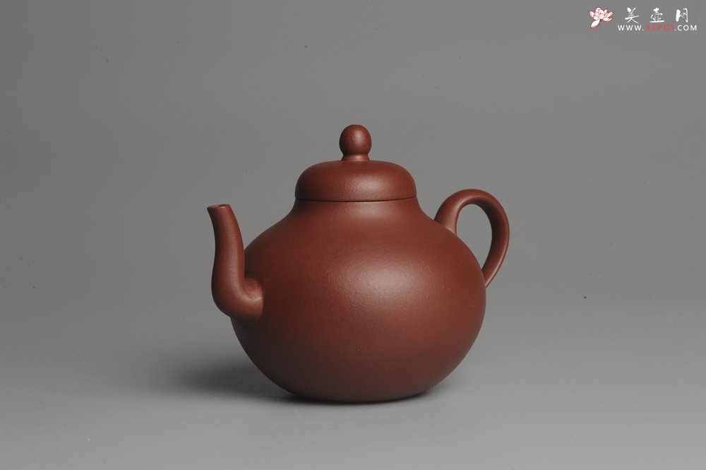 紫砂壶图片：美壶特惠 老红拼泥思亭 小清新 茶人醉爱 - 宜兴紫砂壶网