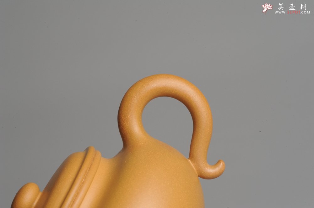 紫砂壶图片：灰常油润黄金段泥 全手工大亨仿古 古韵悠悠  - 宜兴紫砂壶网