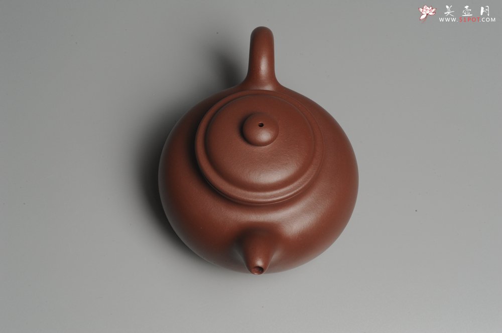 紫砂壶图片：实力派杨欣橙老师全手工大亨莲子 本色清水泥 深得老味 古韵悠悠 - 宜兴紫砂壶网