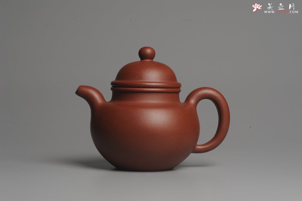 紫砂壶图片：油润底曹青 全手工寿珍掇球 深得老味 做工超好 - 宜兴紫砂壶网