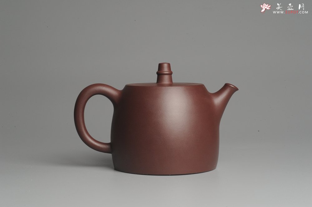 紫砂壶图片：美壶特惠 精工汉铎壶 明针优秀 嵌盖难度大 - 宜兴紫砂壶网