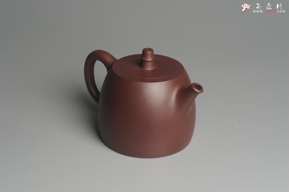 紫砂壶图片：美壶特惠 精工汉铎壶 明针优秀 嵌盖难度大 - 宜兴紫砂壶网