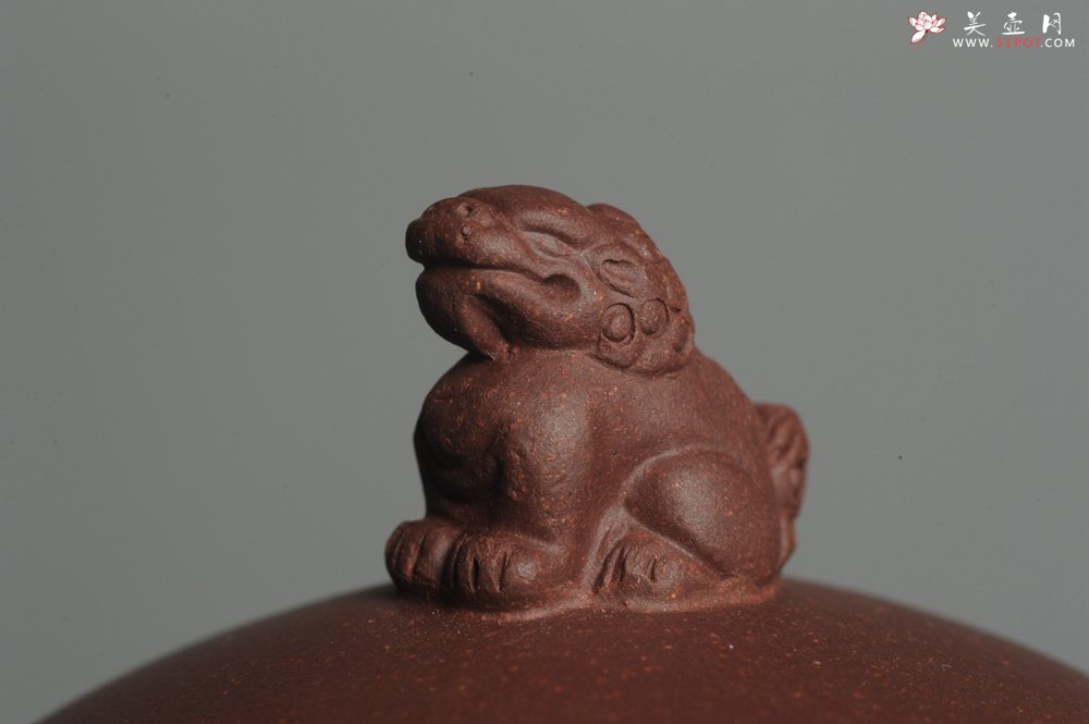 紫砂壶图片：美壶特惠 做工精致鱼跃龙门壶 泥料漂亮 寓意吉祥 - 宜兴紫砂壶网