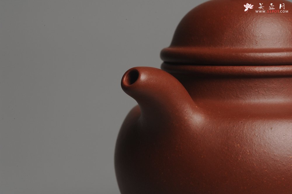 紫砂壶图片：油润底曹青 全手工寿珍掇球 深得老味 做工超好 - 宜兴紫砂壶网