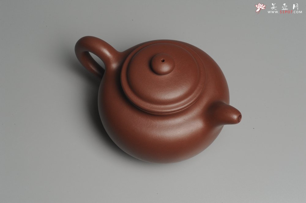 紫砂壶图片：实力派杨欣橙老师全手工大亨莲子 本色清水泥 深得老味 古韵悠悠 - 宜兴紫砂壶网