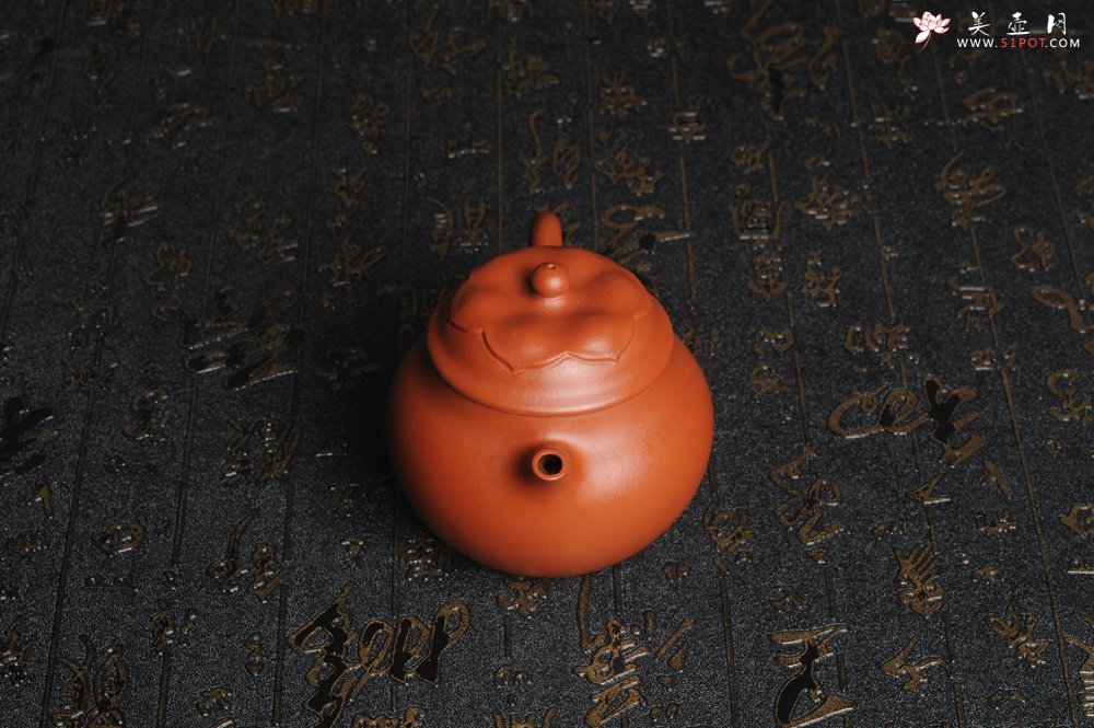 紫砂壶图片：美壶特惠 非铁红色素泥 优质朱泥般若秋水壶 - 宜兴紫砂壶网
