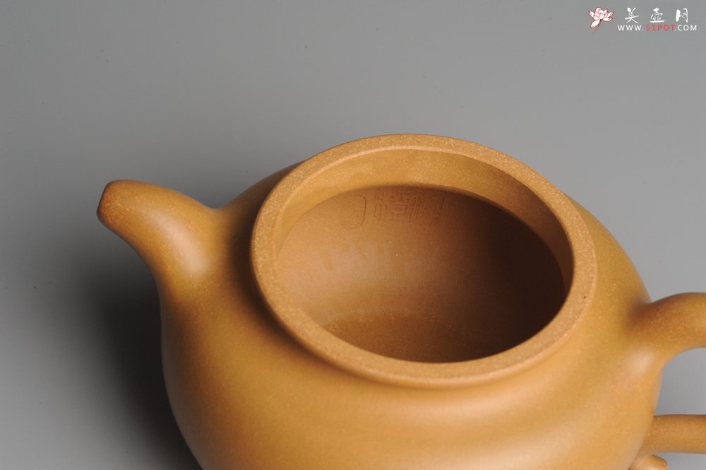 紫砂壶图片：灰常油润黄金段泥 全手工大亨仿古 古韵悠悠  - 宜兴紫砂壶网