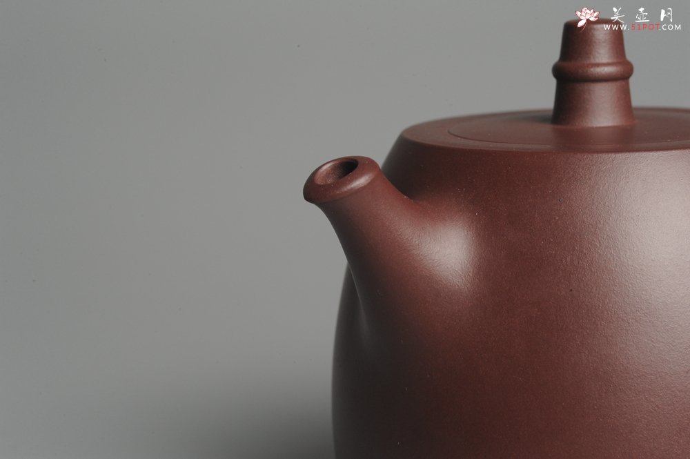 紫砂壶图片：美壶特惠 精工汉铎壶 明针优秀 嵌盖难度大 - 宜兴紫砂壶网