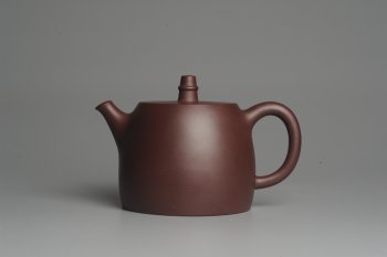 紫砂壶图片：美壶特惠 精工汉铎壶 明针优秀 嵌盖难度大 - 宜兴紫砂壶网