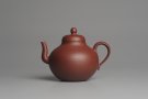 紫砂壶图片：美壶特惠 老红拼泥思亭 小清新 茶人醉爱 - 宜兴紫砂壶网