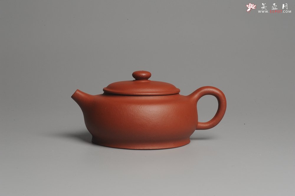 紫砂壶图片：美壶特惠 精致做工粗砂梨皮红泥涌泉壶 茶人醉爱 易泡养 - 宜兴紫砂壶网