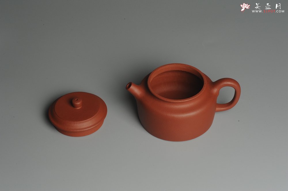 紫砂壶图片：美壶特惠 梨皮红泥德中 做工精致 茶人醉爱 - 宜兴紫砂壶网