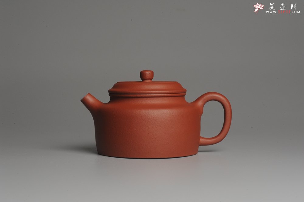 紫砂壶图片：美壶特惠 梨皮红泥德中 做工精致 茶人醉爱 - 宜兴紫砂壶网