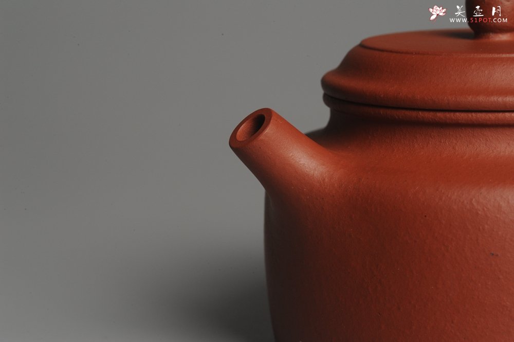 紫砂壶图片：美壶特惠 梨皮红泥德中 做工精致 茶人醉爱 - 宜兴紫砂壶网