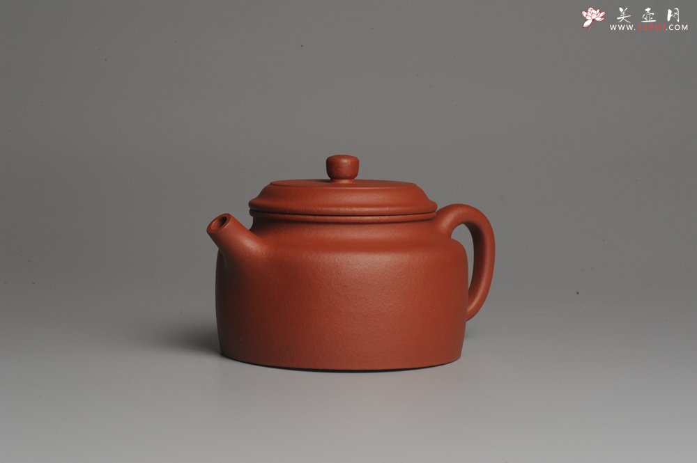 紫砂壶图片：美壶特惠 梨皮红泥德中 做工精致 茶人醉爱 - 宜兴紫砂壶网