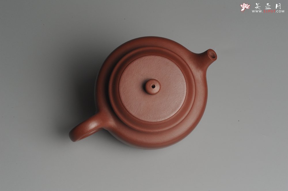 紫砂壶图片：美壶特惠 优质红拼泥经典大亨德中 茶人醉爱 - 宜兴紫砂壶网