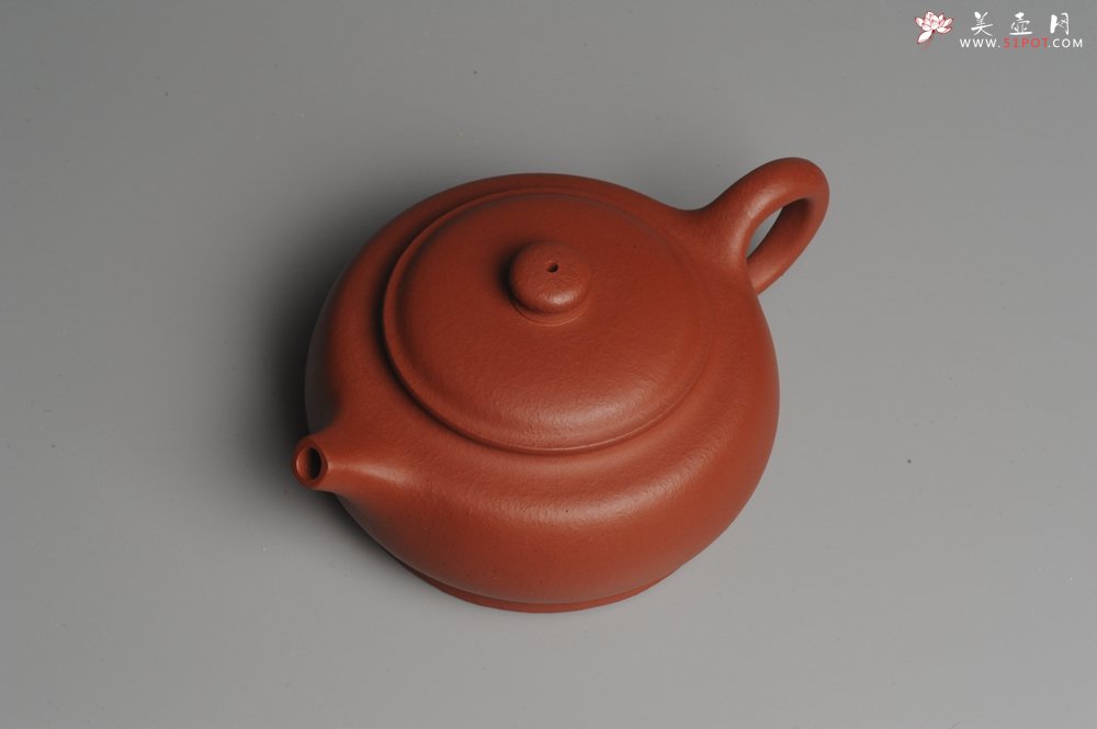 紫砂壶图片：美壶特惠 精致做工粗砂梨皮红泥涌泉壶 茶人醉爱 易泡养 - 宜兴紫砂壶网