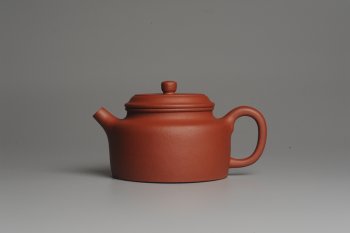 紫砂壶图片：美壶特惠 梨皮红泥德中 做工精致 茶人醉爱 - 宜兴紫砂壶网