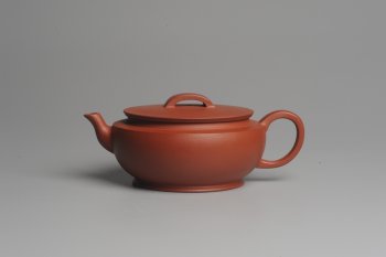 紫砂壶图片：美壶特惠 老清水泥 精致大蕴汉瓦 大口实用 茶人醉爱 - 宜兴紫砂壶网