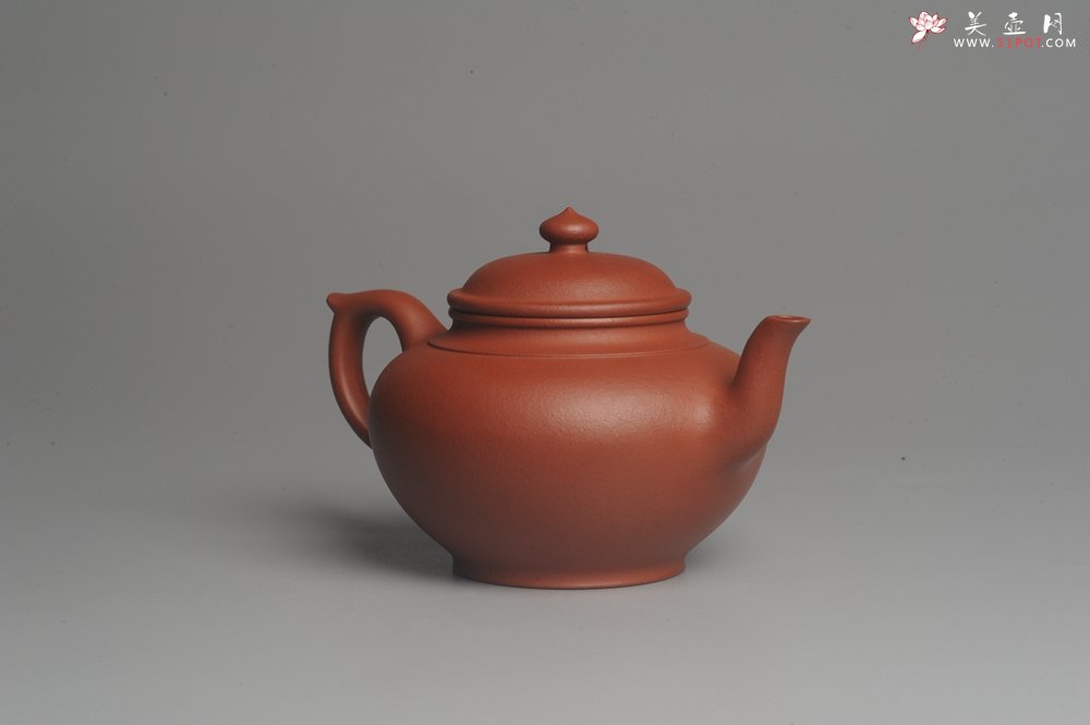 紫砂壶图片：美壶特惠 老清水泥精致笑樱壶 - 宜兴紫砂壶网