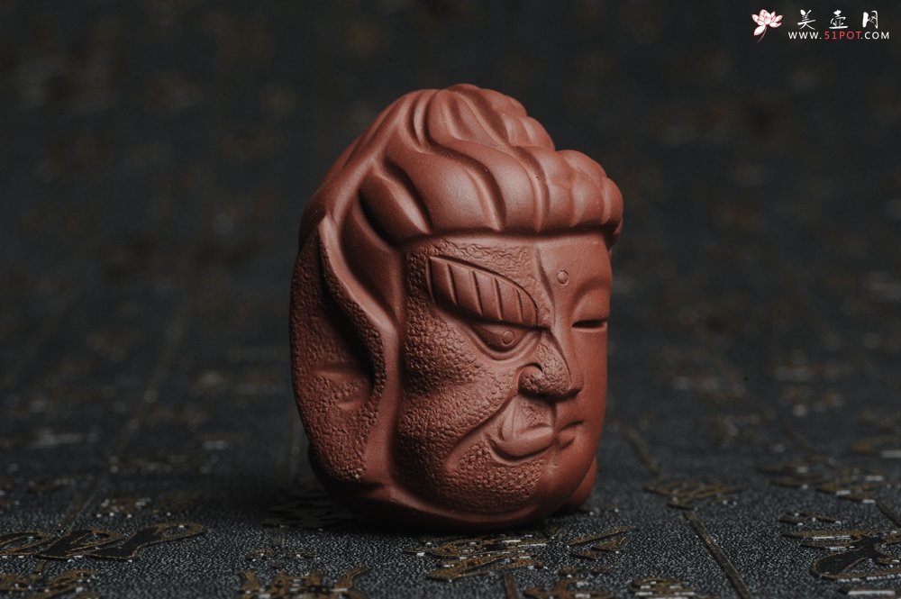 紫砂壶图片：美宠特惠 回馈壶友 精致性价比是佛是魔 一念之间 手把件茶宠高5.8cm宽4.5cm左右 - 宜兴紫砂壶网