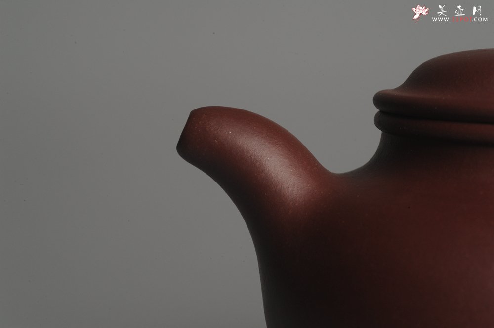 紫砂壶图片：实力派杨欣橙老师全手工紫茄泥大亨掇只 深得其味 泥料灰常油润 - 宜兴紫砂壶网