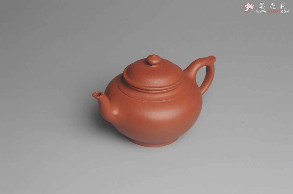 紫砂壶图片：美壶特惠 老清水泥精致笑樱壶 - 宜兴紫砂壶网
