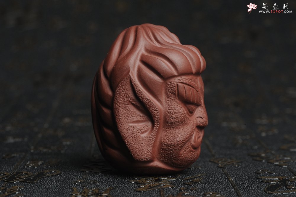 紫砂壶图片：美宠特惠 回馈壶友 精致性价比是佛是魔 一念之间 手把件茶宠高5.8cm宽4.5cm左右 - 宜兴紫砂壶网