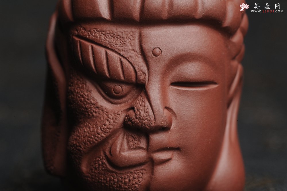 紫砂壶图片：美宠特惠 回馈壶友 精致性价比是佛是魔 一念之间 手把件茶宠高5.8cm宽4.5cm左右 - 宜兴紫砂壶网