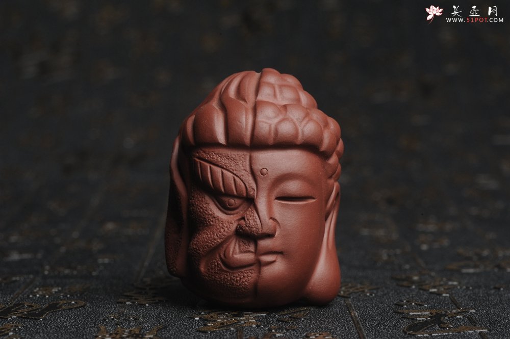 紫砂壶图片：美宠特惠 回馈壶友 精致性价比是佛是魔 一念之间 手把件茶宠高5.8cm宽4.5cm左右 - 宜兴紫砂壶网